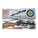 Last Punch 150 Lbs Wood Crossbow with 2 Arrows Hunting Cross Bow