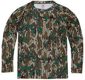 Mossy Oak Camo Hunting Shirts for Men Long Sleeve