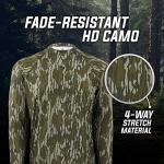 Mossy Oak Camo Hunting Shirts for Men Long Sleeve