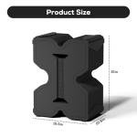 Mutak Shooting Rest Gun Block, Enhancing Rifle Rest, Recoil Reduction, Portable Rest for Rifles Pistol and Shotgun, Gun Accessories, Small Size