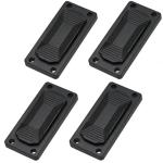 HEKAGURA Magnetic Gun Mount | 45lbs Capacity | Premium Rubber Coating | Pistol & Revolver CCW Ruger Glocks | Concealed Gun Holder for Car, Truck, Desk, Safe & Wall - Gun Accessories​​​​​