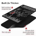 Falko Tactical Glock Gun Cleaning Mat - Double Thickness