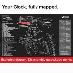 Falko Tactical Glock Gun Cleaning Mat - Double Thickness