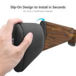 Feyachi Slip On Recoil Pad for Shotgun Rifle Gel Filled - Black