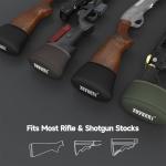 Feyachi Slip On Recoil Pad for Shotgun Rifle Gel Filled - Black