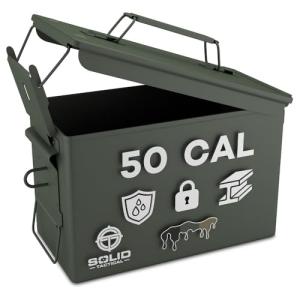 Waterproof 50 Cal Tactical Metal Ammo Can