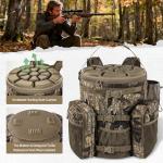 BLISSWILL Hunting Bucket Backpack with Seat Suitable for 5-gallon Seat，Dove Hunting Accessories，Daypack for Rifle Bow Gun（Not including Bucket and Lid）