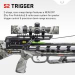 TenPoint Turbo X Crossbow, Vektra - 415 FPS - Equipped with 100-Yard RangeMaster Scope, ACUslide Cocking & De-Cocking System + S2 Trigger