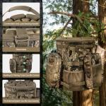 BLISSWILL Hunting Bucket Backpack with Seat Suitable for 5-gallon Seat，Dove Hunting Accessories，Daypack for Rifle Bow Gun（Not including Bucket and Lid）