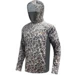 Palmyth Hunting Hoodie with Mask for Men Long Sleeve Sun Protection UV UPF 50+ Camo Fishing Shirts (Camo-3, XL)
