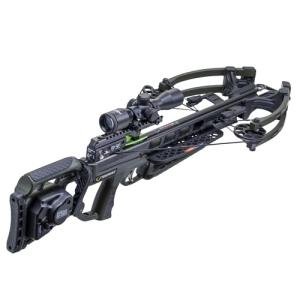 TenPoint Titan X De-Cock, Moss Green - 400 FPS - Our #1-Selling Crossbow - Equipped with Pro-View 400 Lighted Scope + ACUdraw De-Cock System