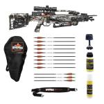 Wicked Ridge by TenPoint Fury 410 De-Cock Ready-to-Hunt Package - Includes 9 Match 400 Non-Lighted + 3 Match 400 Lighted Arrows, Soft Case, Neoprene Sling, Premium Lubricant, String Wax & Conditioner