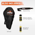 Wicked Ridge by TenPoint Fury 410 De-Cock Ready-to-Hunt Package - Includes 9 Match 400 Non-Lighted + 3 Match 400 Lighted Arrows, Soft Case, Neoprene Sling, Premium Lubricant, String Wax & Conditioner