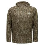 Mossy Oak Men's Standard Camo Hoodie Lightweight Hunting Shirts, Bottomland, Medium