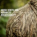 Mossy Oak Men's Standard Camo Hoodie Lightweight Hunting Shirts, Bottomland, Medium