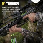 TenPoint Phantom De-Cock, Vektra - 400 FPS - Our Lightest Reverse Draw Crossbow Ever - Equipped with Pro-View 400 Lighted Scope + ACUdraw De-Cock System