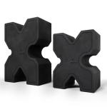 Aimax Outdoor 2 Pack Shooting Rest of Multiple Sizes, High Density Foams Rifle Rest, Precision-Enhancing Shooting Benches Portable Gun Block, Recoil Reduction, Resistant to Gun Oil