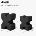 Aimax Outdoor 2 Pack Shooting Rest of Multiple Sizes, High Density Foams Rifle Rest, Precision-Enhancing Shooting Benches Portable Gun Block, Recoil Reduction, Resistant to Gun Oil