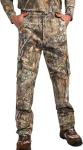 Realtree Men's Edge Camo Hunting Pants, Durable Cargo Pants with 6-Pocket, Slim Fit, Men's Outdoor Pants, Size S-5X
