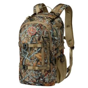 BASSDASH Hunting Backpack with Detachable Sub Bag & Bow Rifle Holder Rain Cover Water Resistant Camo Pack HP02
