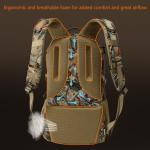 BASSDASH Hunting Backpack with Detachable Sub Bag & Bow Rifle Holder Rain Cover Water Resistant Camo Pack HP02