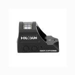 HOLOSUN HS407C X2 Red 2 MOA Dot Open Reflex Sight - Durable Shake-Awake Solar Failsafe Parallax-Free Aluminum Pistol Sight for Full-Sized Handguns