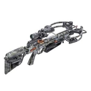 Wicked Ridge Invader M1 De-Cock Crossbow, Peak Camo - 390 FPS - Equipped with Pro-View 400 Scope, ACUdraw 50 SLED De-Cock (Manual System) + D1 Trigger