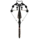 Xpedition Archery Trophy 410X Crossbow with Crank Cocking Device, Compound Crossbow Package, Illuminated 4X32 Scope, 6 20" Bolts, 410 Feet Per Second