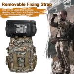 MoiShow Hunting Backpack, Outdoor Hunting Pack with Rifle Holder, Hunting Backpacks for Men, Hunting Bag with Waterproof Rain Cover