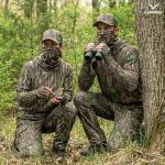 LOOGU Men's Hunting Camo Shirt Lightweight, Camouflage Shirts for Turkey Hunting Long Sleeve Shirt with Hood for Fishing Hiking Camping