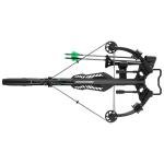 Tradition 405 405 FPS Compound Crossbow - 15 Inch Cocked with Whisper Silencing System and Illuminated Scope