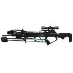 Tradition 405 405 FPS Compound Crossbow - 15 Inch Cocked with Whisper Silencing System and Illuminated Scope