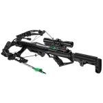 Tradition 405 405 FPS Compound Crossbow - 15 Inch Cocked with Whisper Silencing System and Illuminated Scope