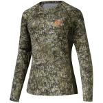 BASSDASH Women’s Camo Hunting Shirt Long Sleeve UPF 50+ Sun Protection Performance Tee Fishing Hiking