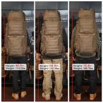 Mardingtop 75L Molle Hiking Internal Frame Backpacks with Rain Cover for Camping,Backpacking,Travelling(Khaki)