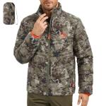BASSDASH Men’s Puffy Down Jacket 700FP Packable Water Resistant Puffer Insulated Warm Coat for Hunting Fishing Hiking FS49M