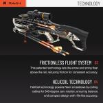 RAVIN R26X XK7 Crossbow Package - High-Performance Compact Hunting Bow w/Helicoil Tech, Silent Crank, & Illuminated Scope - 400 FPS, Lightweight Frame - Kings XK7 Camo - Ideal for Archery & Hunting