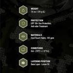 KUIU Gila LS Hoodie - Cooling Sun Protection Shirt for Hot Weather Hunting & Outdoor Activities, UPF 50+, Quick-Dry, Odor Resistant, Lightweight & Breathable Verde