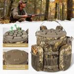 BLISSWILL Hunting Bucket Backpack with Seat Suitable for 5-gallon Seat，Dove Hunting Accessories，Daypack for Rifle Bow Gun（Not including Bucket and Lid）