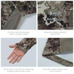 BASSDASH Men's Hunting Camo Performance Long Sleeve Shirt Fishing UPF50+ FS13M