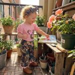 DSOKUHIB Newborn Baby Girl Hunting Clothes Deer Puff Short Sleeve Romper Jungle Camo Flare Pants Set 3 Piece Summer Outfit (Pink, 3-6 Months)