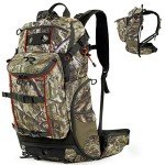 Waterproof Hunting Backpack with Rifle Holder, Camo