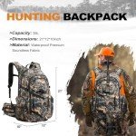 UNIHIMAL 35L Waterproof Camo Hunting Backpack
