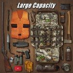 TIDEWE 5500cu Hunting Backpack with Frame and Rain Cover
