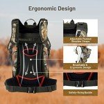 Waterproof Hunting Backpack with Rifle Holder, Camo