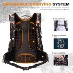UNIHIMAL 35L Waterproof Camo Hunting Backpack