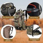 Waterproof Hunting Backpack with Rifle Holder, Camo