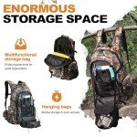 UNIHIMAL 35L Waterproof Camo Hunting Backpack