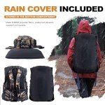 UNIHIMAL 35L Waterproof Camo Hunting Backpack