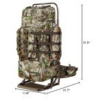 TIDEWE 5500cu Hunting Backpack with Frame and Rain Cover
